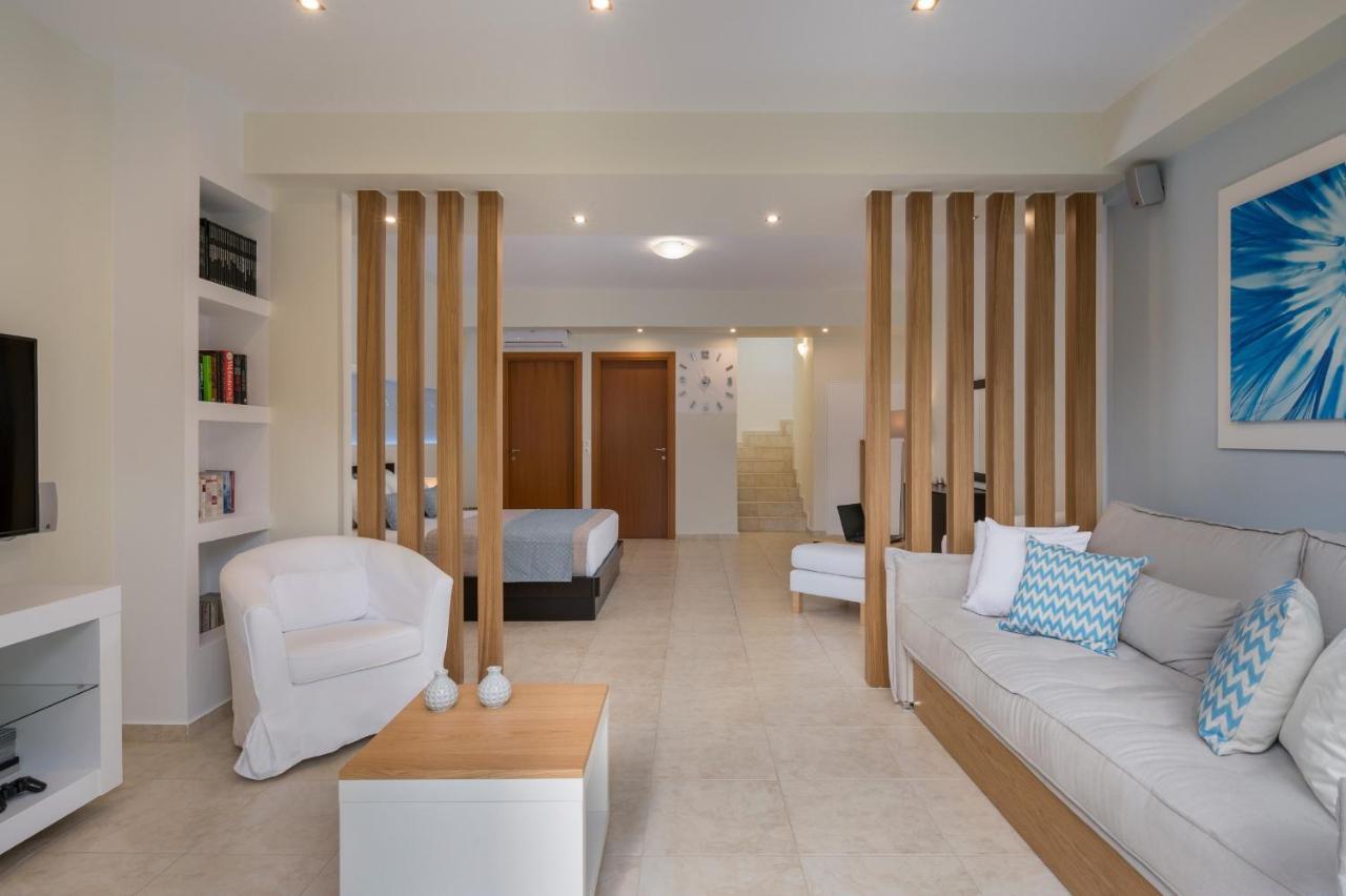 Villa Georgia Heated Pool & Jet-Tub Колимварион Экстерьер фото