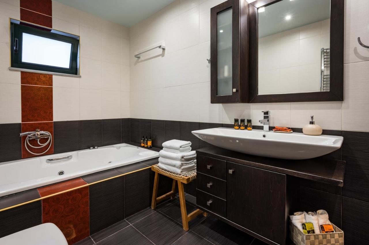 Villa Georgia Heated Pool & Jet-Tub Колимварион Экстерьер фото