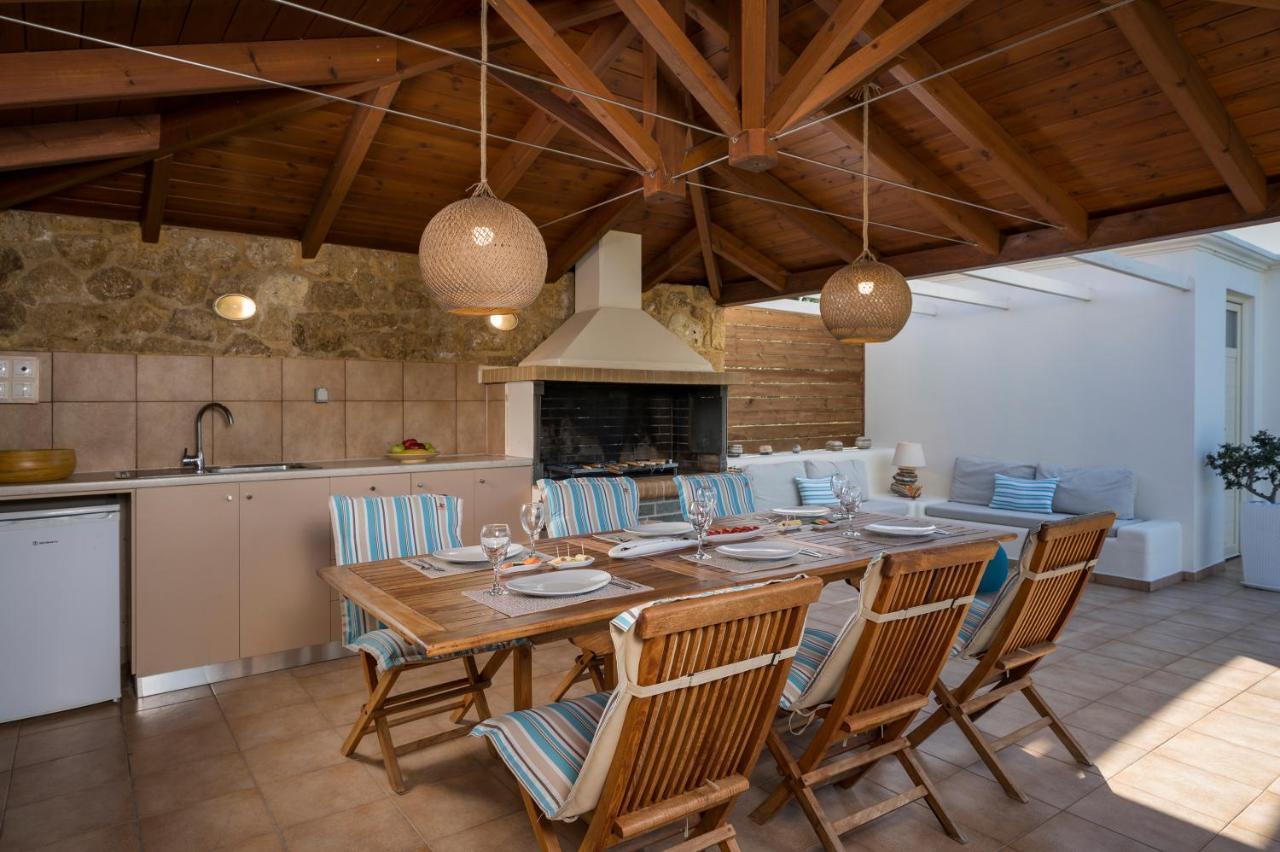 Villa Georgia Heated Pool & Jet-Tub Колимварион Экстерьер фото