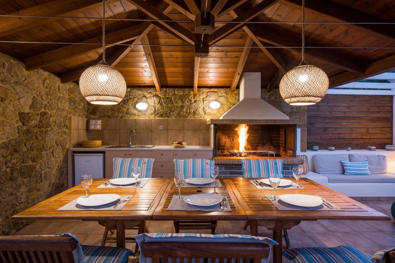 Villa Georgia Heated Pool & Jet-Tub Колимварион Экстерьер фото